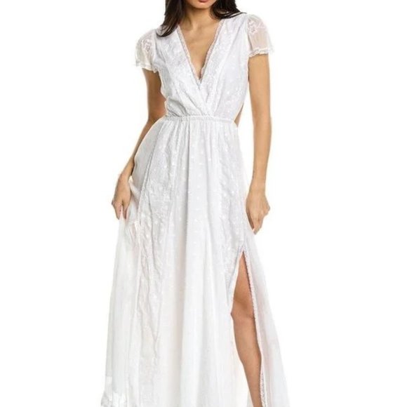 LoveShackFancy Dresses & Skirts - LoveShackFancy NWT White Vania Maxi Dress
